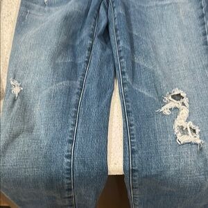 Ingrid & Isabel Size 28 Distressed Maternity Jeans